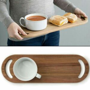 Wooden Tea & Coffee Serving Tray – Small Eco-Friendly Tray