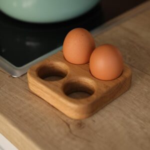 Wood Egg Holder