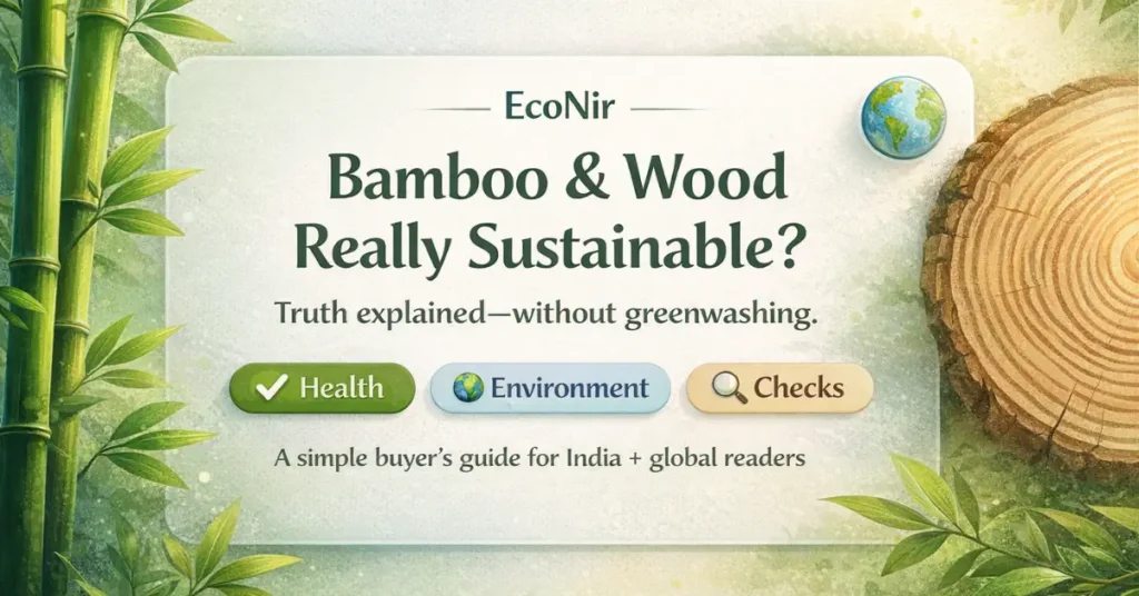 âBamboo and wooden products sustainability truth explained featured imageâ