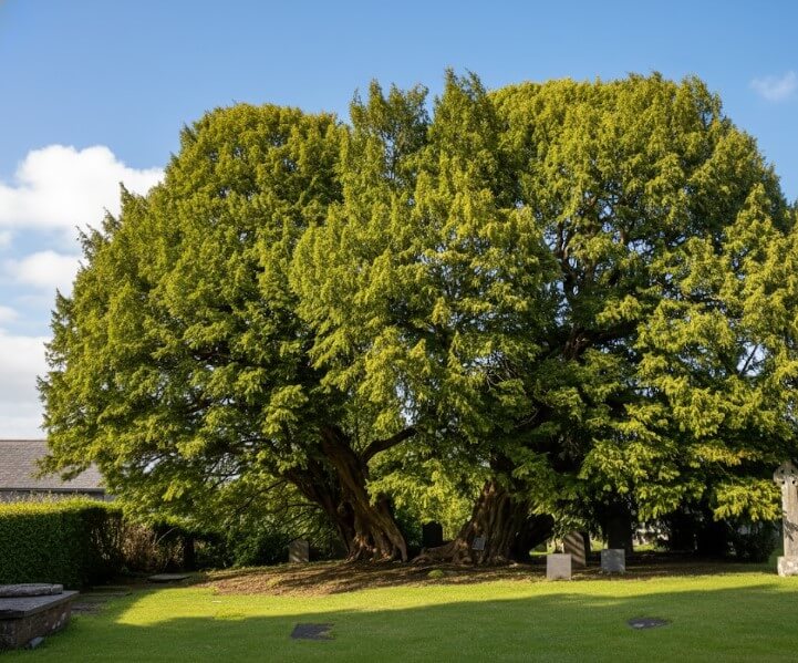 Llangernyw Yew one of the world’s oldest living trees in Wales
