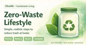 Zero-Waste Lifestyle: A Practical Step-by-Step Guide to Reduce Trash (Without Perfection)